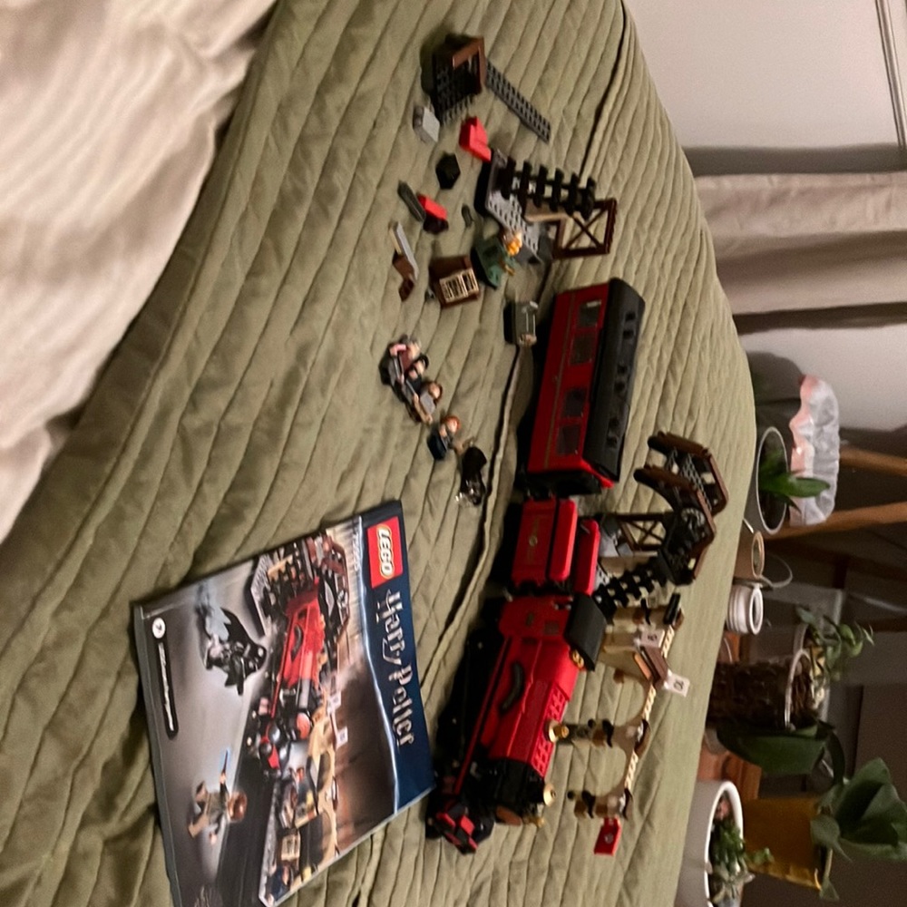Lego Harry Potter partial Train set